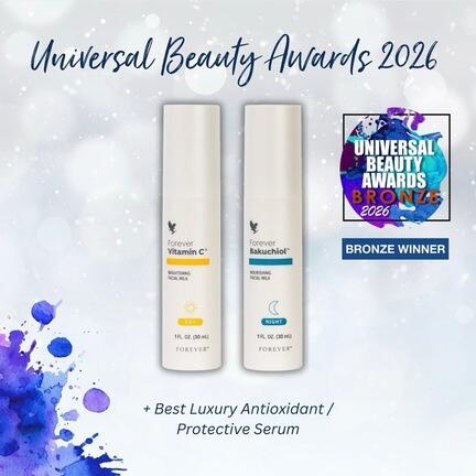 Forever Vitamin C™ og Forever Bakuchiol™ Duo sæt