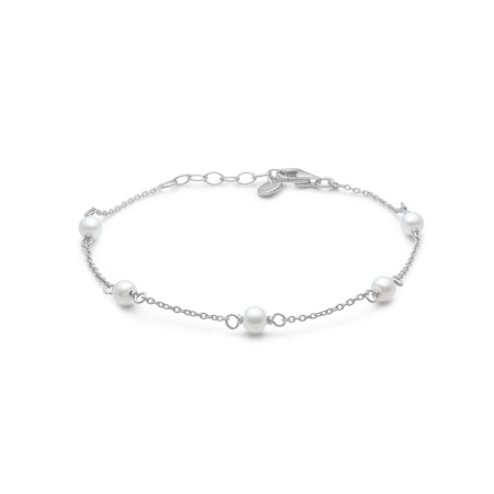 Shore Bracelet - Armbånd i 18 kt guld med små kulturperler