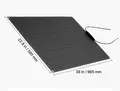 fleksibelt 100w solcellepanel ip67 til marine og offgrid brug