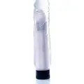 Bossoftoys Real Skin Realistic Vibrator 22 cm Ø 4 cm i transparent jelly med realistiske detaljer