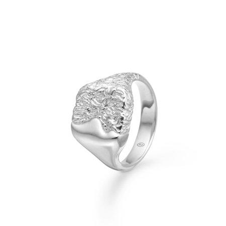 Edge ring in silver | Studio Z