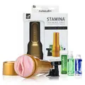 Fleshlight Stamina Training Unit STU realistisk onaniprodukt med vakuum og tilbehør