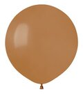 Stor brun ballon mokka
