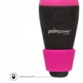 Palm Power Pocket – mini wand vibrator med 7 funktioner, travel-lock og opbevaringstaske