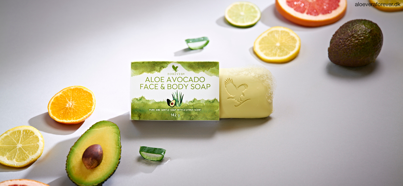 Aloe Avocado Face & Body Soap - håndsæbe fra Forever Living