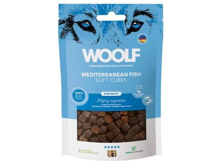 Woolf Soft cubes Mediterranean fish - 100g