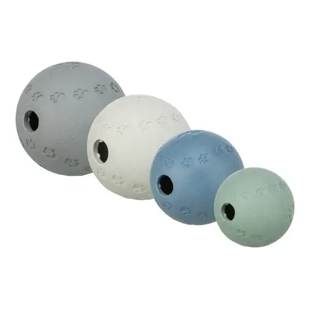 Trixie Snack Ball - Naturgummi, Lydløs, 4 varianter - 6, 7, 9 og 11 cm i diameter