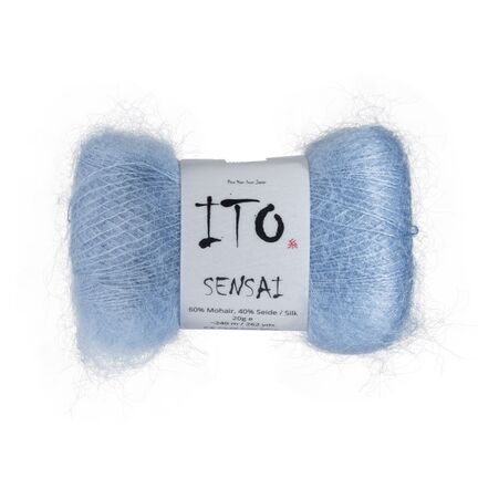 Garnet sensai fra ITO yarn i farven iron blue