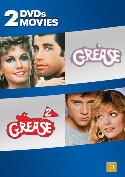 Grease, Olivia Newtoon-John, John Travolta, DVD Musical Movie