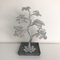 30 cm bonsai træ sølv