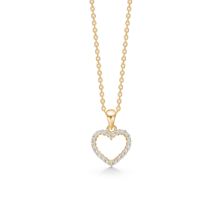 RHIANNA vedhæng i 8 karat guld | Mads Z