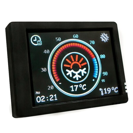AUTOTERM Comfort Touch display til bådvarmer og oliefyr