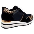 sorte leopard sneakers