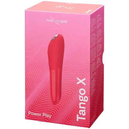 We-Vibe Tango X – kraftfuld mini-vibrator i blød silikone med 8 vibrationstilstande og præcis klitorisstimulation
