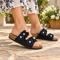 EasyFit MS91 Sandal – Sort vist på model