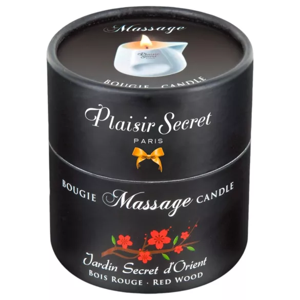 Plaisirs Secrets Red Wood - massage lys