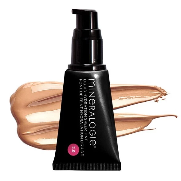 Mineralogie, Liquid Hydration 2.0, Fv. Soft Beige - Makeup, Mineralmakeup, Mineraler, God dækkevne, Flydende Foundation, CC Creme, BB Creme