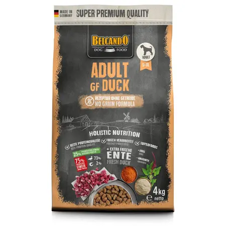 Belcando GF Adult Duck 4kg. hundefoder