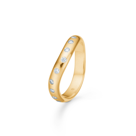 Stellina ring i 14 karat guld