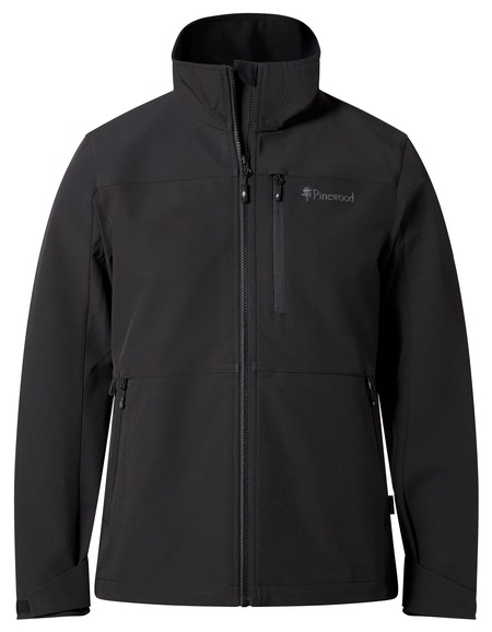 Pinewood Dog Sports Hybrid Stretch Jakke Sort - Dame