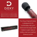 Doxy Let’s Get It On – Original Wand el-drevet massager i sort med kraftige vibrationer og 3 m kabel