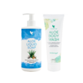 Aloe Liquid Soap og Aloe Body Wash - Ren Lykke!
