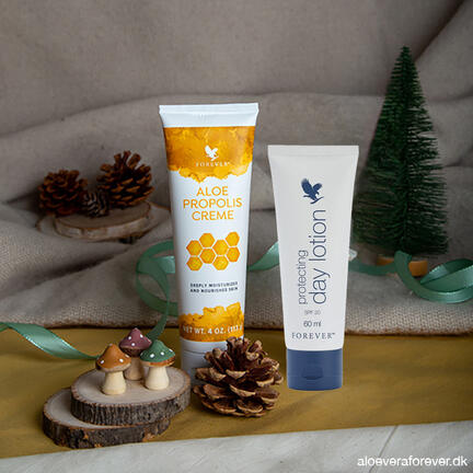 Aloe Propolis Creme og protecting day lotion fra Forever Living