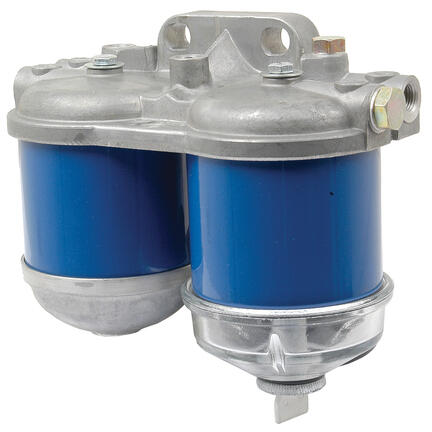 Brændstoffilter Dobbelt komplet