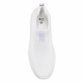 Hvide slip on damesko | Komfortable hvide sneakers dame