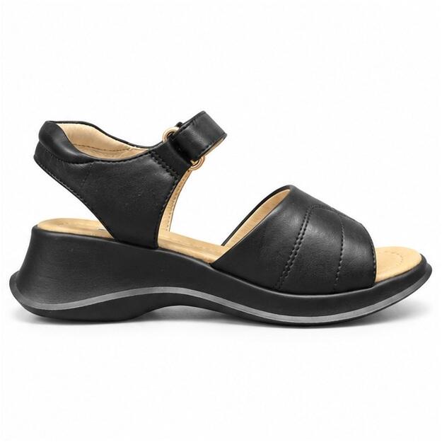 Kennedy Sort Børnesandal - 28