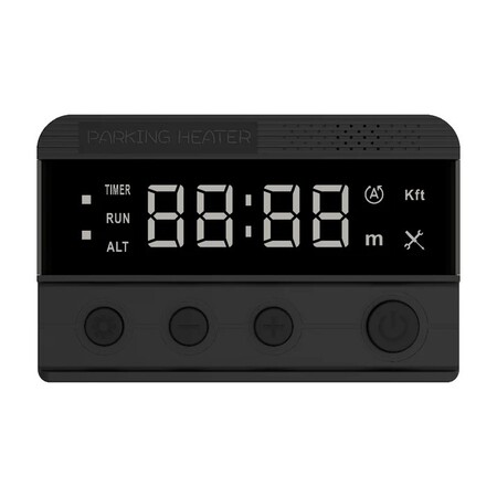 Sunster S-A2466 GSM/LTE 4G/5G LCD kontrolpanel – smart fjernstyring til dieselfyr med Bluetooth