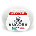 garnnoegle i angora fra mondial i farven hvid 620