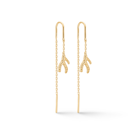 Reef Essence øreringe udført i 925 ren sterlingsølv belagt med en slidstærk forgyldning i 18 karat guld.