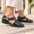 Aerosoles Damesandal – Sort vist på model