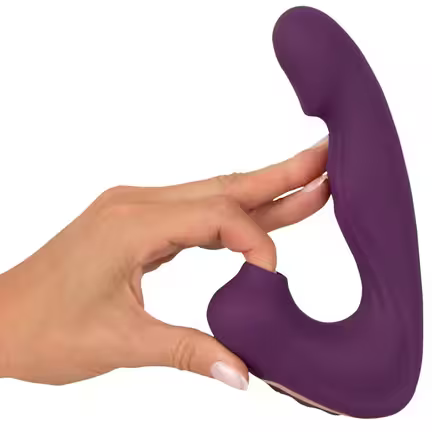 Javida 4-Funktionsvibrator – luksus vibrator i silikone med tappende, sugende og tungefunktion