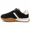 Sort Froté Sneaker Med Blødt Foer