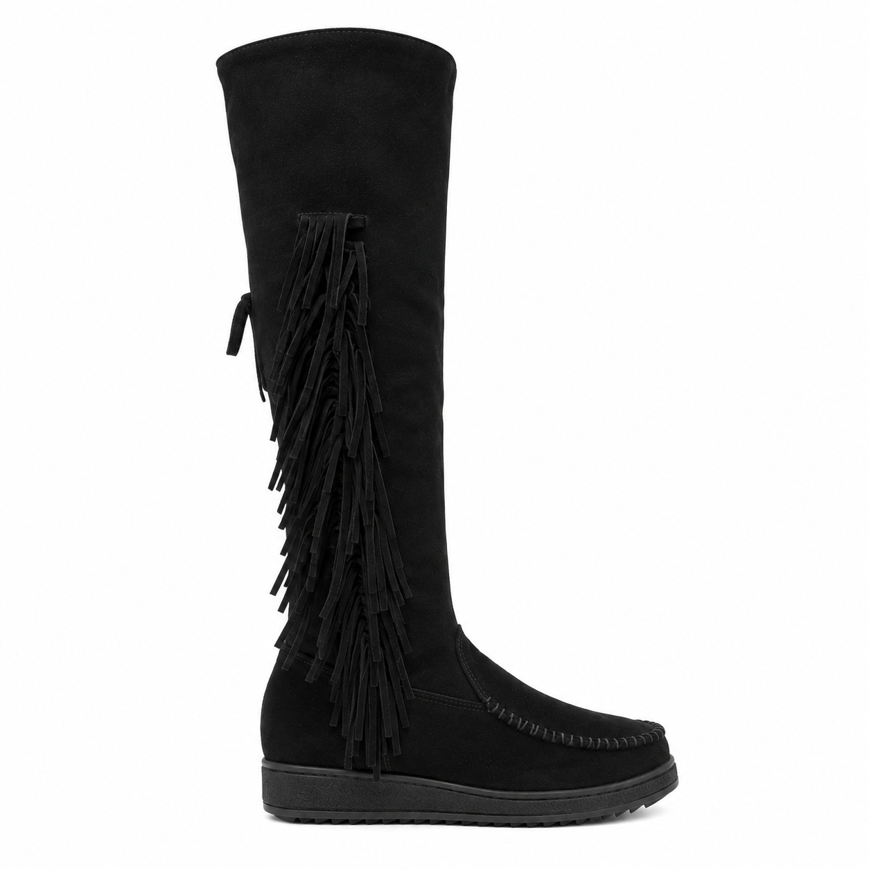 Boho Fringe Tall Boot - 37