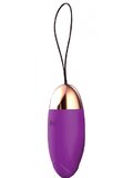 Argus luxury vibrating egg i sort silikone med kompakt design