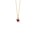 Four Seasons Autumn Petite pendant in 14-carat gold