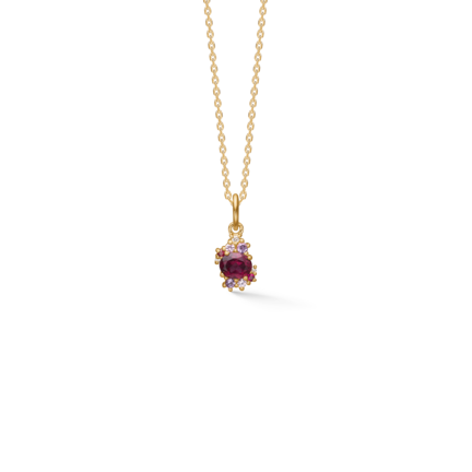 Four Seasons Autumn Petite pendant in 14-carat gold