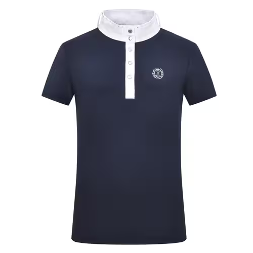 IRH Kids Glam stævnebluse - Navy, 128