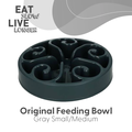 Eat slow live longer original - Grå