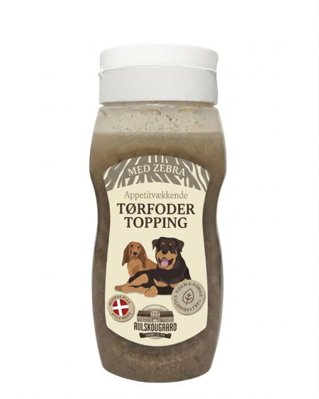Tørfoder topping med Zebra 300ml.