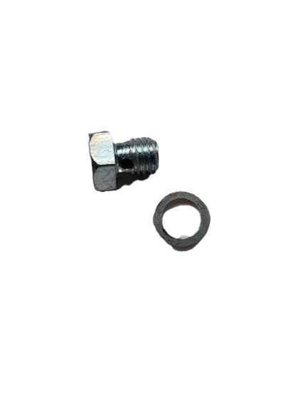 Brændstoffilter - Banjobolt til CAV konsol  Inkl. aluskive  OEM ref.  81825362, D1NN9N026A, 4617973