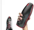 Luxury Play Heating Masturbator 3D – varm masturbator med vibration og 3D struktur