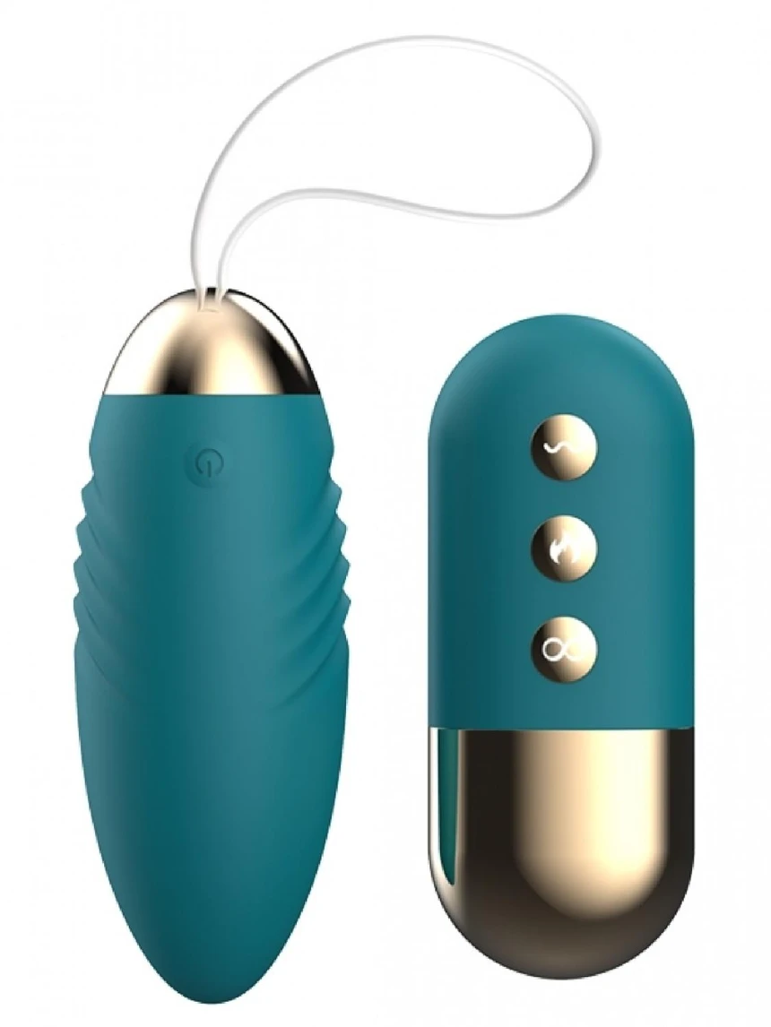 ArgusToys Remote Vibrating Egg Green