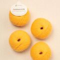Pascuali Cashmere 6/28 – farven Sun Yellow. Økologisk luksusgarn i 100% cashmere uld