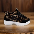 Dame leopard sneakers