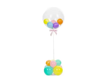Ballonstativ til en stor ballon