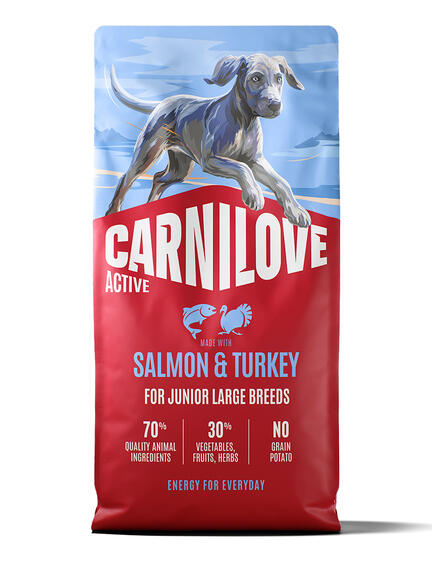 Carnilove Salmon & Turkey Junior Large Breeds